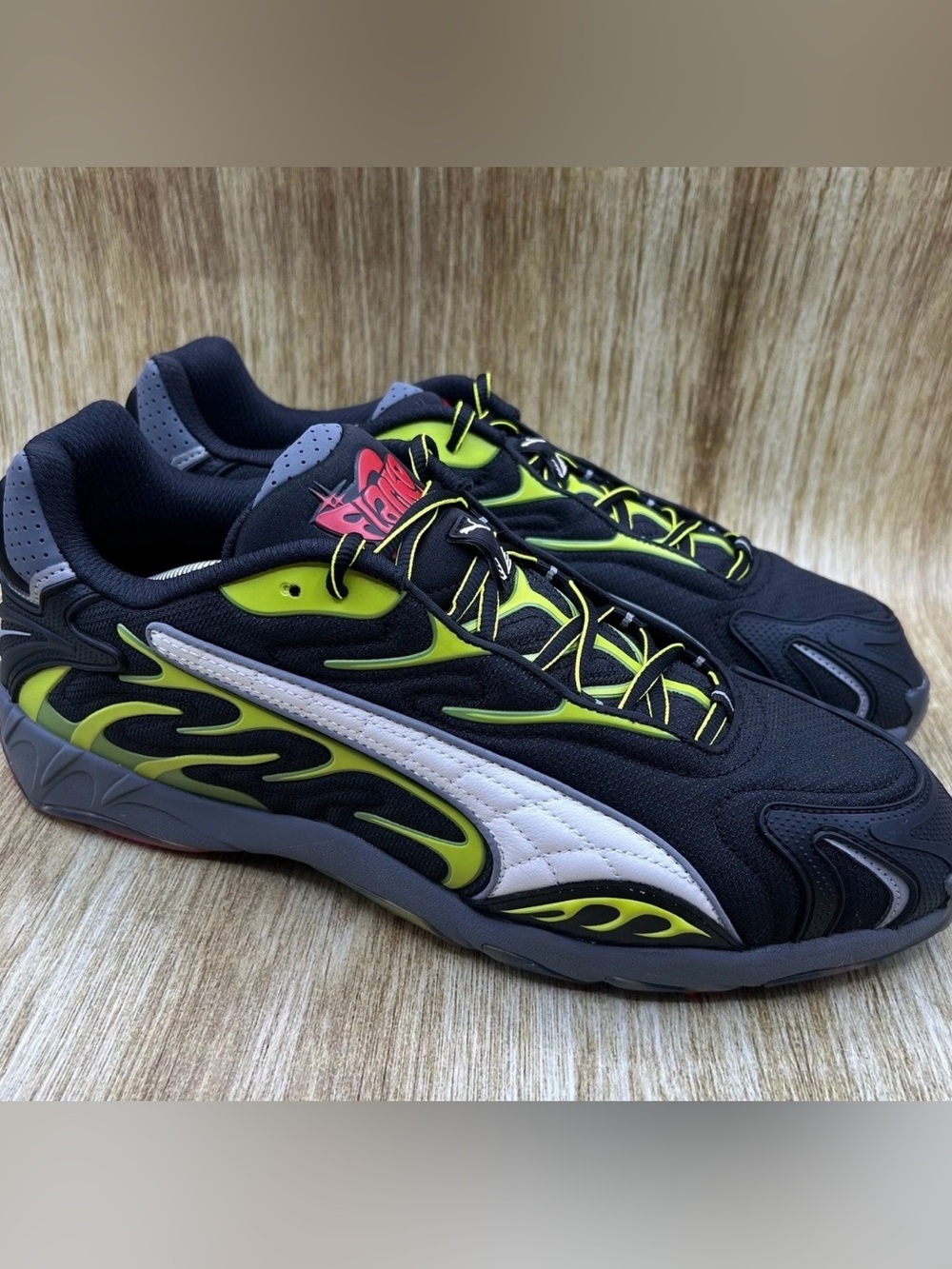 Puma Inhale x ASAP Rocky Men's Size 10.5
Rocky Black Lime Pow Sneakers